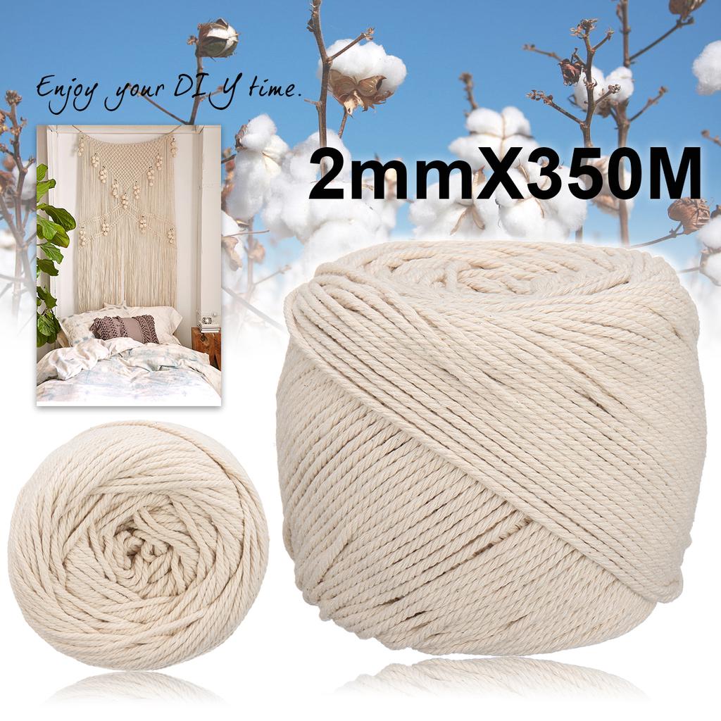 Cuerda de yute trenzada de 10 mm x 10 metros Cotton Rope