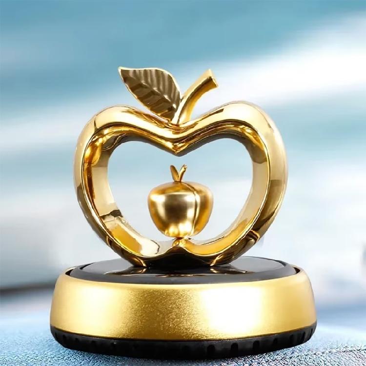 Decoraciones Solares para Salpicadero de Coche Diseños de Corazón Ambientador Solar para Coche con Aroma a Flor de Larga Duración para Vehículos