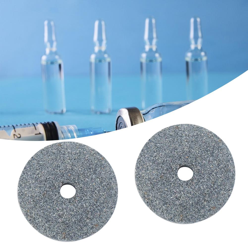 50pcs Veterinary Medical Grinding Wheels Glass Grinding Wheel for Cutting Glass Open Bottle Tool