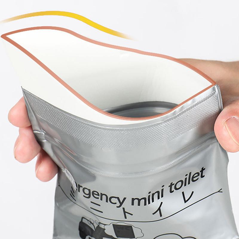 4Pcs 700Ml Emergency Car Urine Bag Vomit Bags Mini Toilet Mobile Toilets