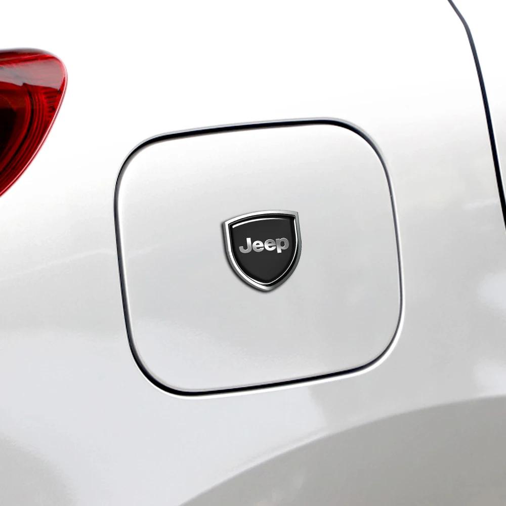 Pro Jeep 1/2ks Kovový emblém auta Samolepky na blatník, bok karoserie, zadní kufr Pro Jeep Renegade Wrangler Grand Patriot Renegade Trail