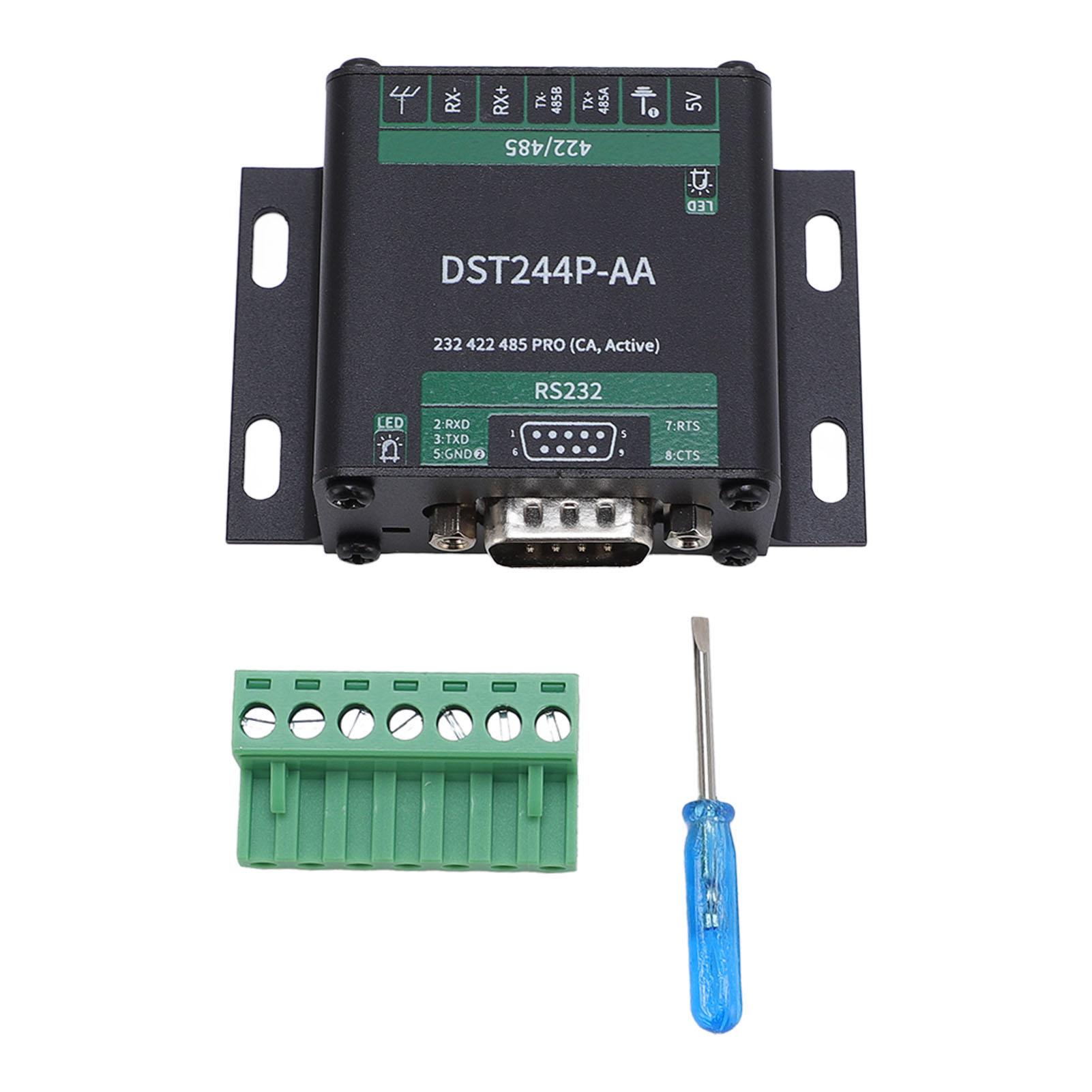 

RS232 to RS485 RS422 Serial Converter Industrial Grade Isolated Converter with Overcurrent Surge