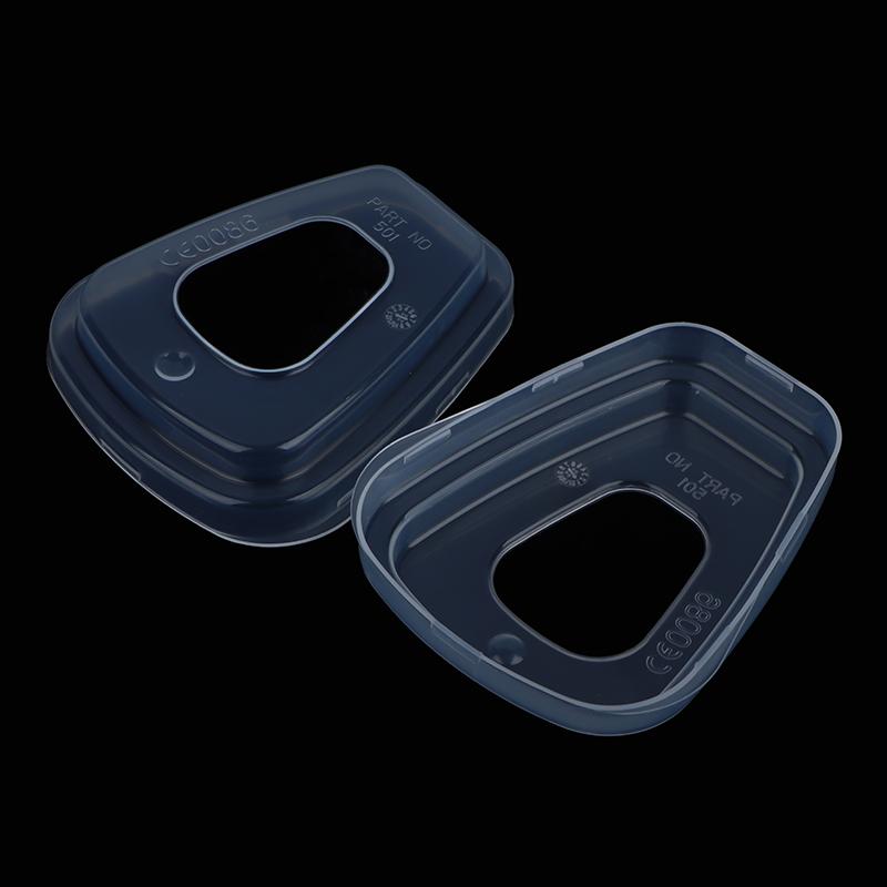 10 buc. Carcasă anti-praf Respirator de siguranță Partea 501 Adaptor filtru din plastic