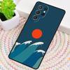 Cat Mount Fuji Japan Wave Landscape Soft Phone Case for Samsung Galaxy Note 10 Pro S26 Ultra S23 S24 FE S25 S21 S22 PLUS Cover
