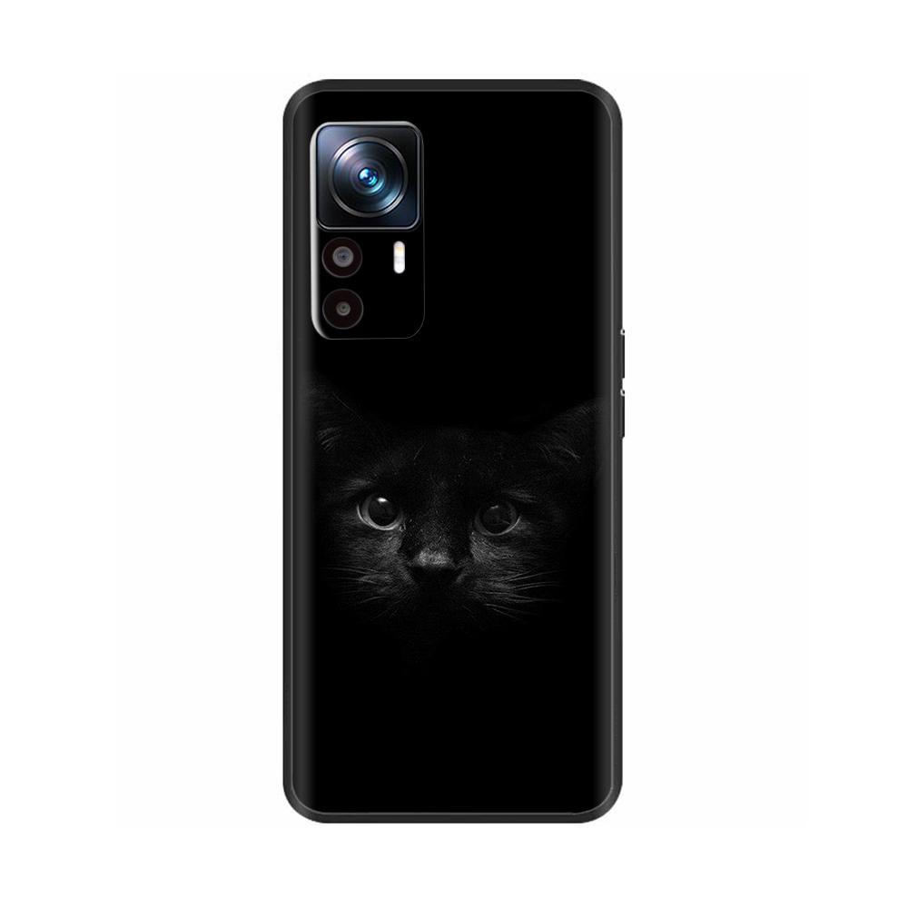 Silicone Matte Durable Back Cover For Xiaomi Mi 12T Pro Cartoon Protection Shell Phone Case For Xiaomi Mi12 12T Pro 12s Fundas