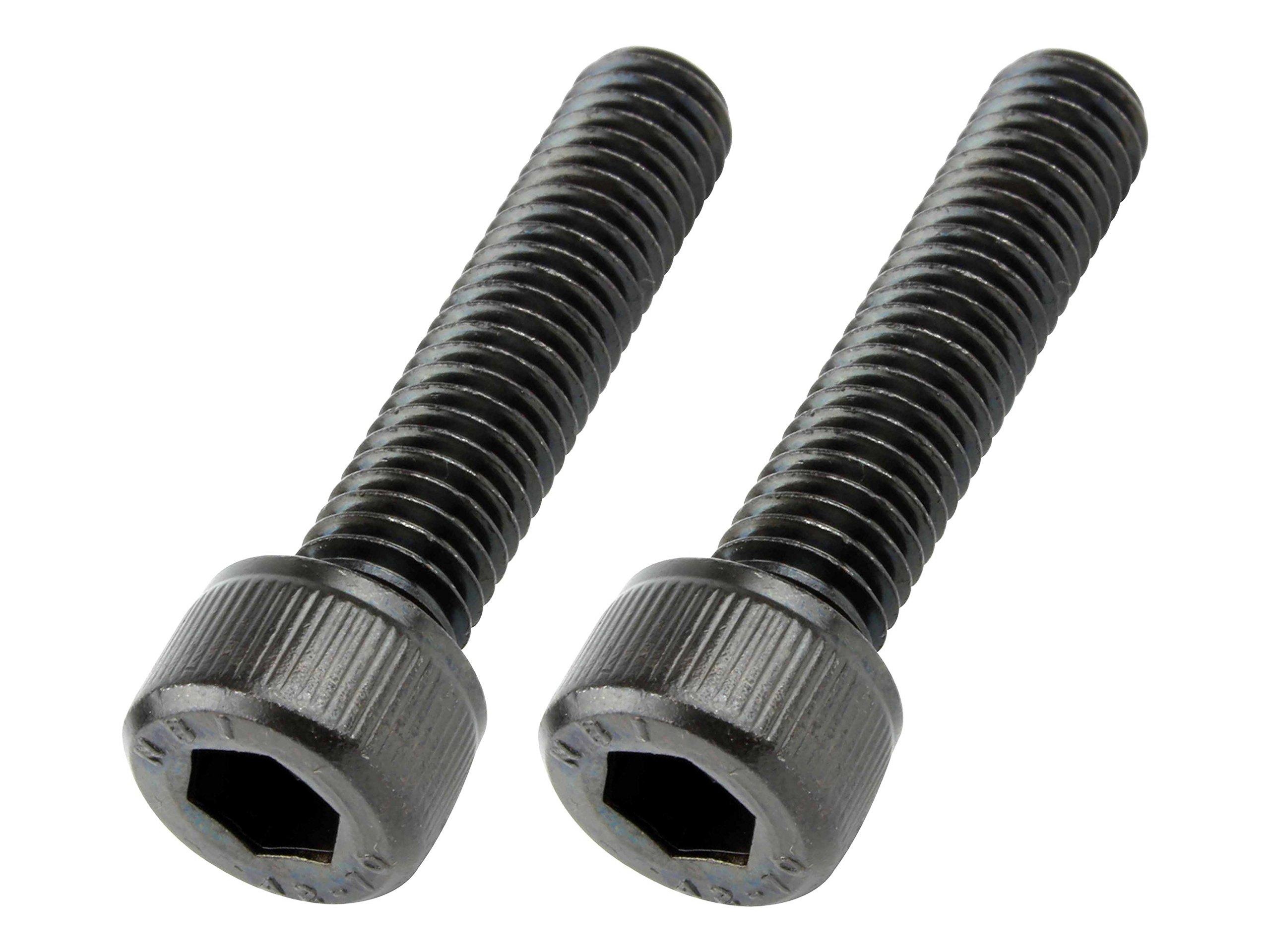 POSH FAITH Motorcycle Supplies Cap Bolt Stainless Steel Black 2 M8×35 чёрный