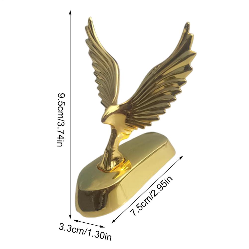 

Realistic Eagle Car Hood Sticker, Animal Bonnet Decal for Sun Protection & Decoration, Durable Vinyl Ornament for Sedan, RV, SUV золотий