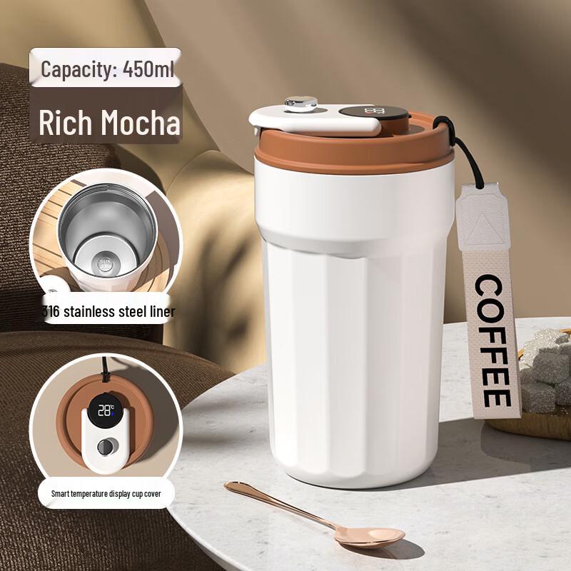 Portable Insulated Stainless Steel Coffee Mug