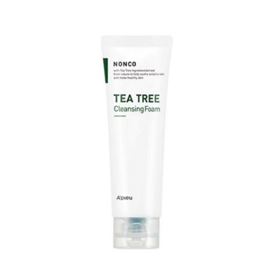 A pieu NanCo Tea Tree Cleansing Foam – Acne & Sebum Control Face Wash 130ml