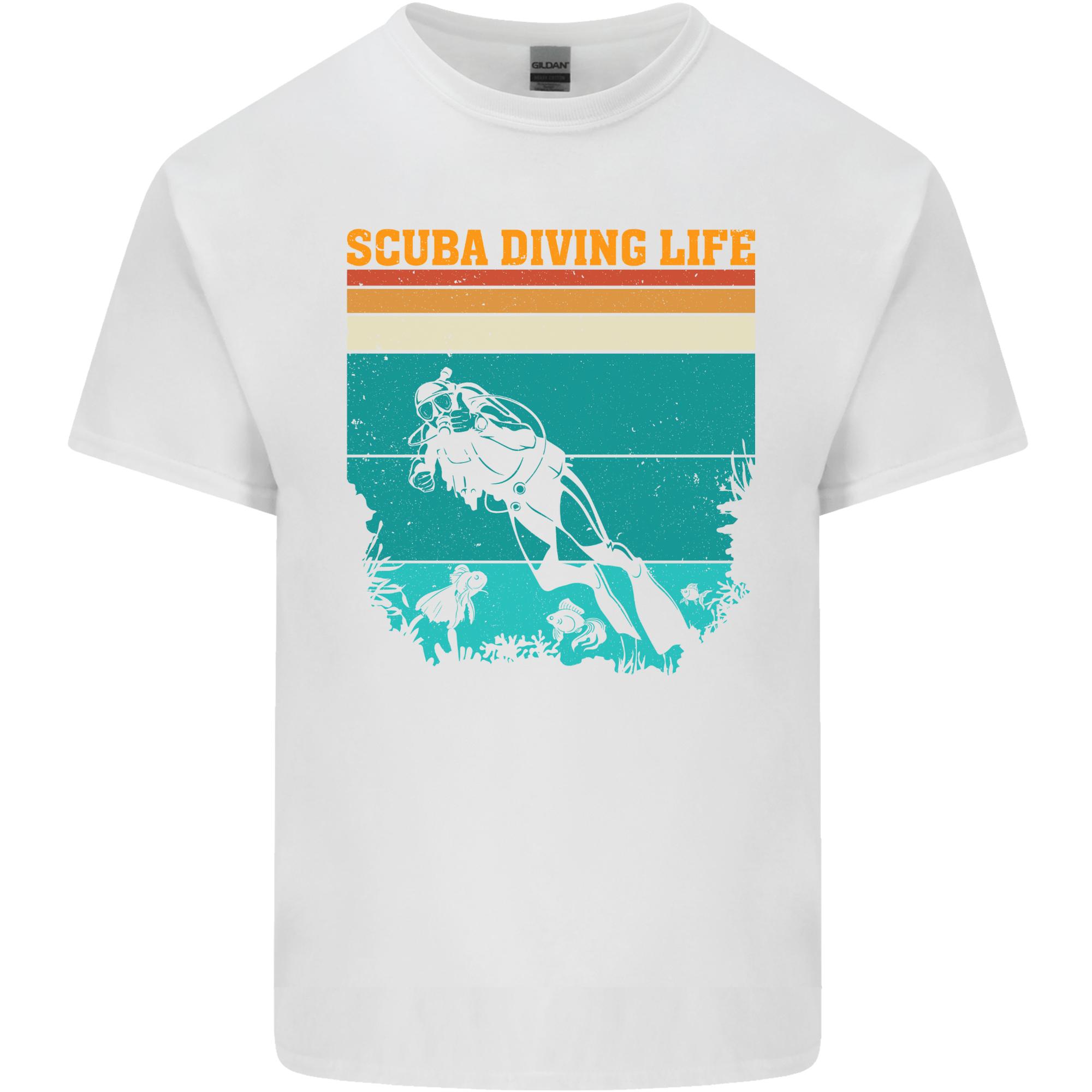 Scuba Diving Life Diver Unisexs Light Cotton TShirt S