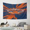 New York Knicks Basketball Tapestry Pattern Wall Hanging Tapestry Decorative Tapestry Home Decor for Bedroom and Living Room
