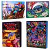 Stitch Mickey Christmas Advent Calendar Bracelets Xmas Countdown Calendar Diy Jewelry Making Kit Girls Surprise Gift