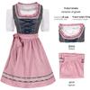 Bavarian Oktoberfest Women's Costume Set - Halloween Carnival Outfit