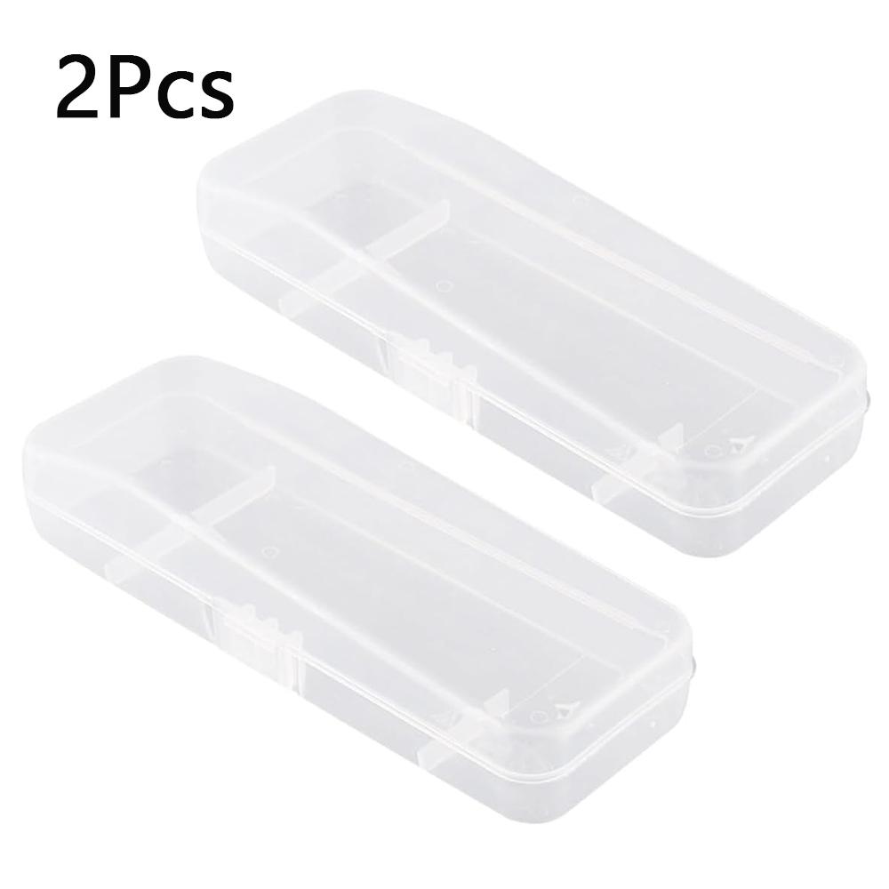 Transparent Shaving Box for Shaver Razor Razor Protector Plastic Box Cover Container Storage for Manual Razor Shaving Accessorie