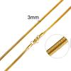 Figaro Chain Necklace Stainless Steel Link Gold Color Choker Necklace Layered Women Girls 14"  18" 20" 24"