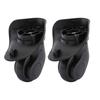 1 Pair ABS Luggage Replacement Wheels 360° Silent Spinner Wear-Proof Suitcase Wheels Replacement Luggage Repair Wheels
