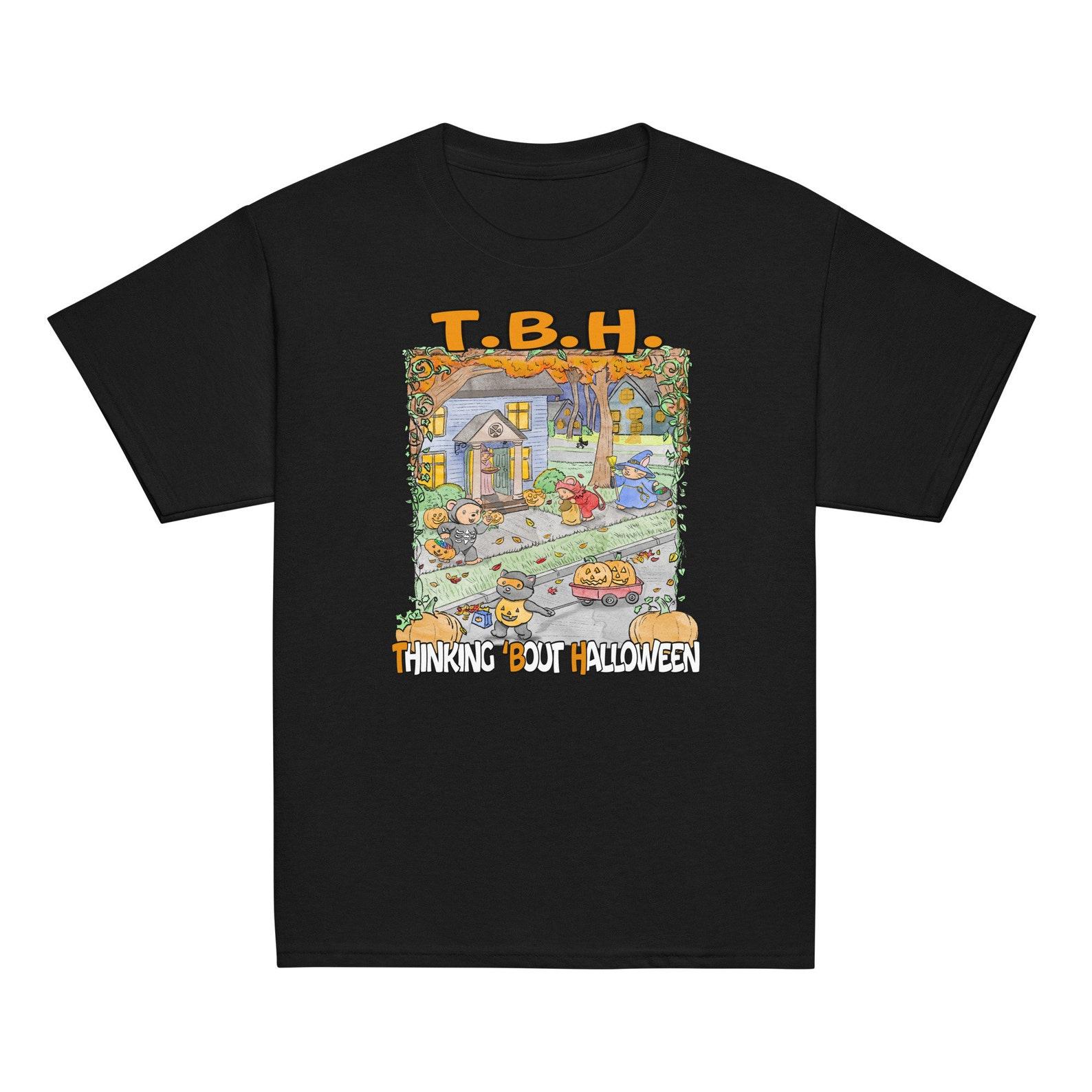Thinking About Halloween Youth classic tee (Gildan) XL