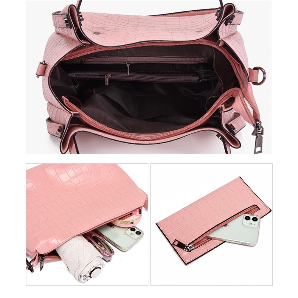  Four-piece Set Of Large-capacity One-shoulder Cross-body Portable Bucket Bag