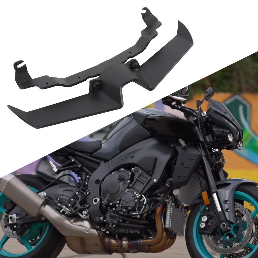 Front Fairing Winglet Aerodynamic High Performance Wearproof Replacement for MT10 MT10 SP 2022 To 2025 Black