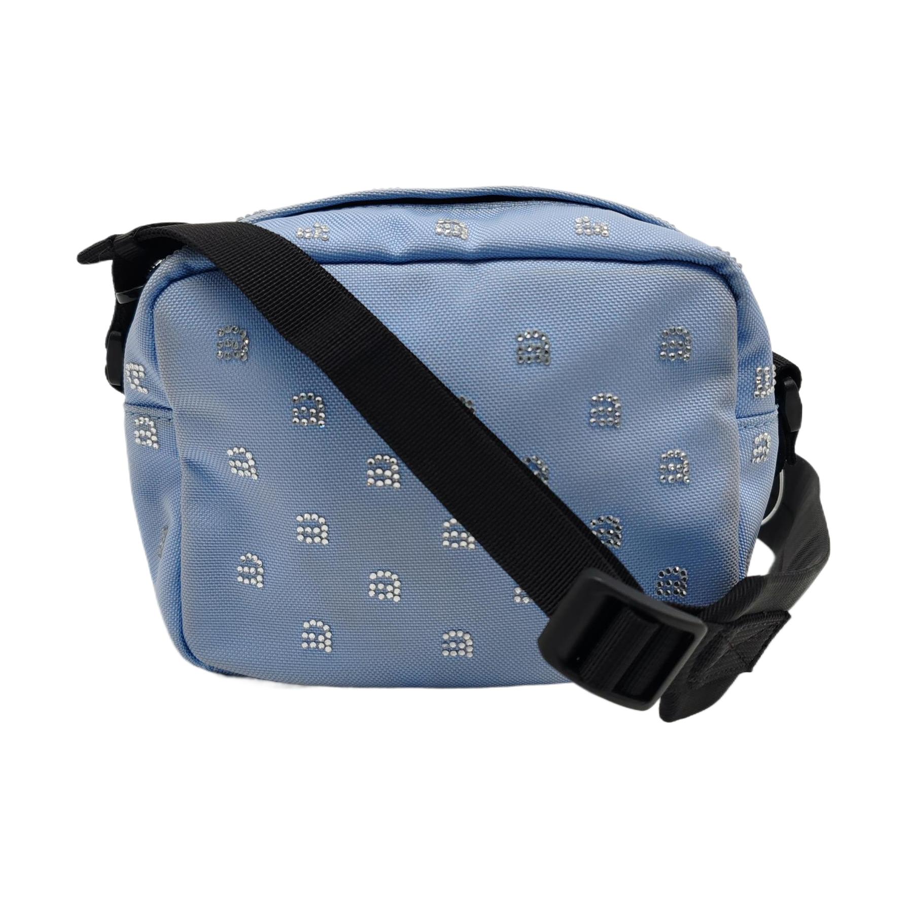 [Pre-Owned] Wangsport Iconic Pattern Print Adjustable Shoulder Strap Nylon Camera Bag Crossbody Bag - Very Good #1XUQUZ3 ONE SIZE