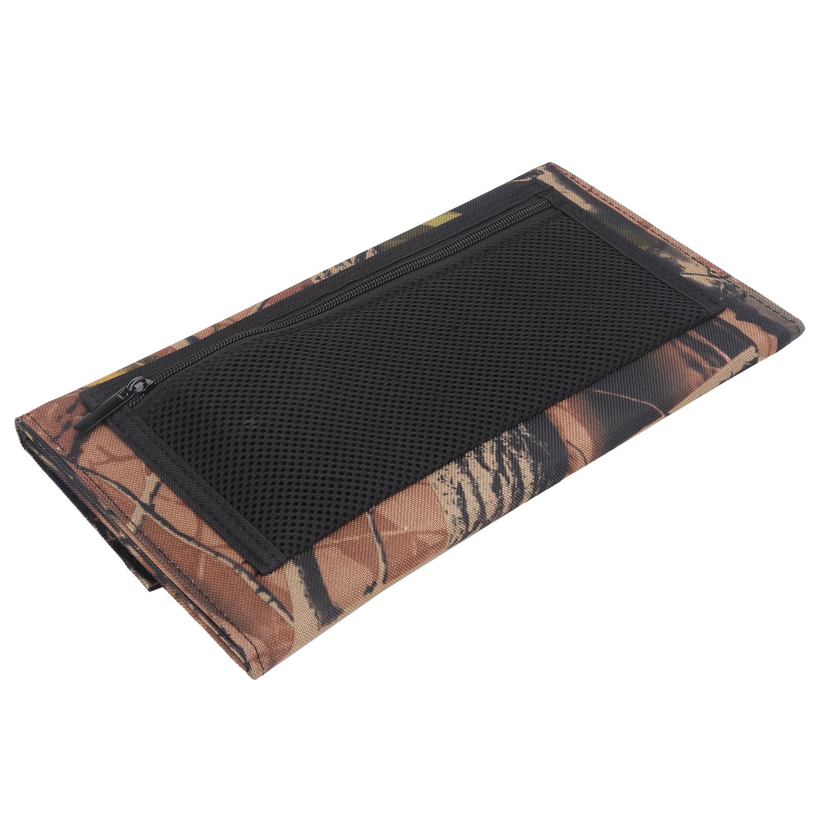 25W 5V USB Solar Panel Foldable Portable Monocrystalline Solar Cells Charger for Outdoors