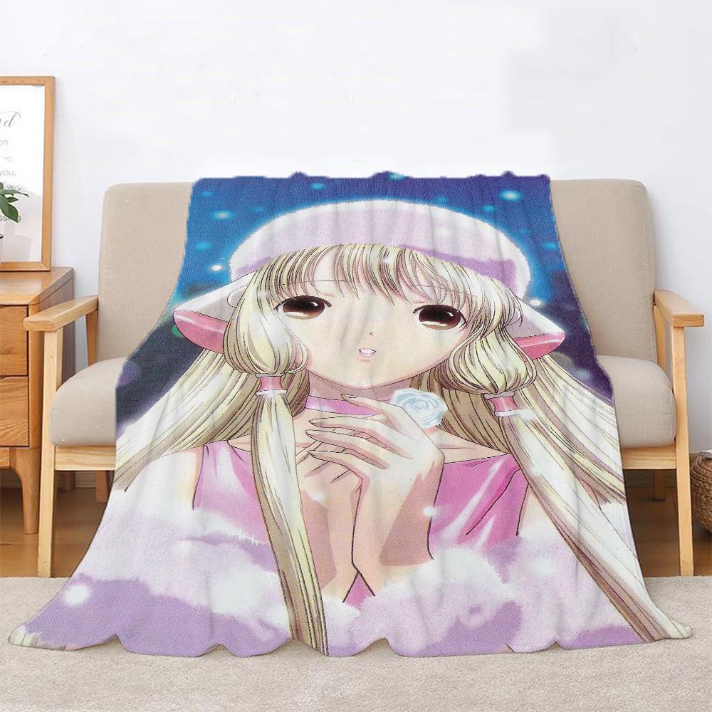 

Новое поступление теплых одеял Chobits Anime для холода, одеяло Boho King Size, домашнее пляжное полотенце для интерьера, пушистое клетчатое одеяло, накидка на колени и; 30x40in