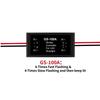 GS-100A Strobe Flasher Tail Lamp Safety Prompt Module Motorcycle LED Brake Light Controller Car Light Control