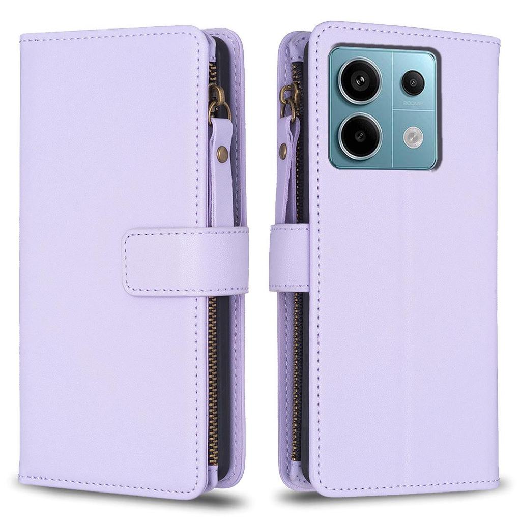 OPPO A98 5G/F23/A1 Zippered Leather Case, Cross-Border Exclusive, Anti-Drop Design