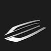 2pcs Chrome Front Fog Light Lamp Lower Bumper Cover Frame Trim Fit for Volvo S90 2017-2019