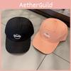 Summer Spring Trendy Soft Top Baseball Cap For Women Stylish And Chic Embroidered Letters Adjustable Sun Protection