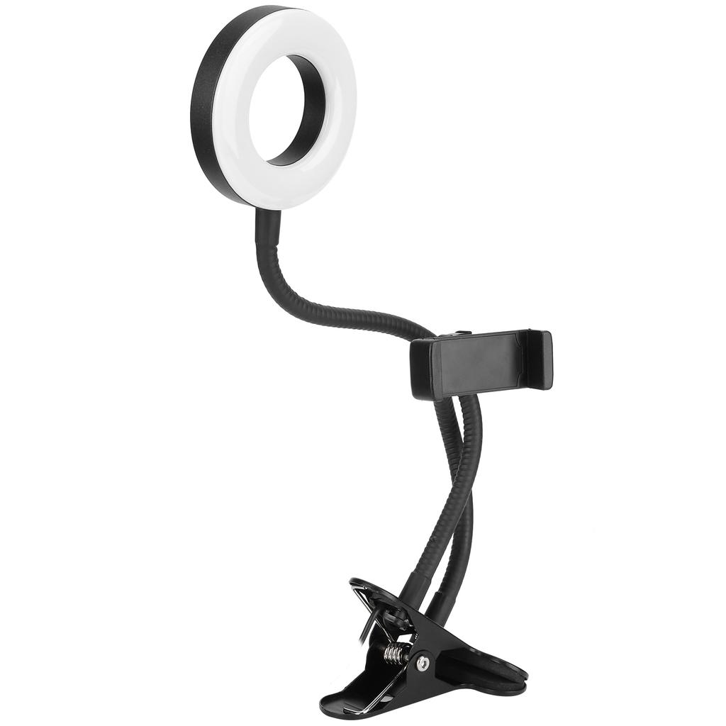 USB Fill Light LED Ring Light 10 Gears Dimming with Clip for Live Photography Reading Embroidery