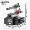 MOOXI MOC Space Wars Movie Robot Soldier Fighter Tank Weapons Battle Scene Models Bricks Building Blocks Figures Toys Kids Gifts