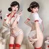 Private Nurse Lingerie Bare Chest Sexy Hip Wrap Cosplay Flirting Pajamas Take-off Suit