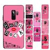 M-Mean Girls B-Burn Book Phone Case For Samsung S 24 Fe 25 Ultra Plus 20 Lite 21 30 22 23 24 22 Ultra 5G Fundas