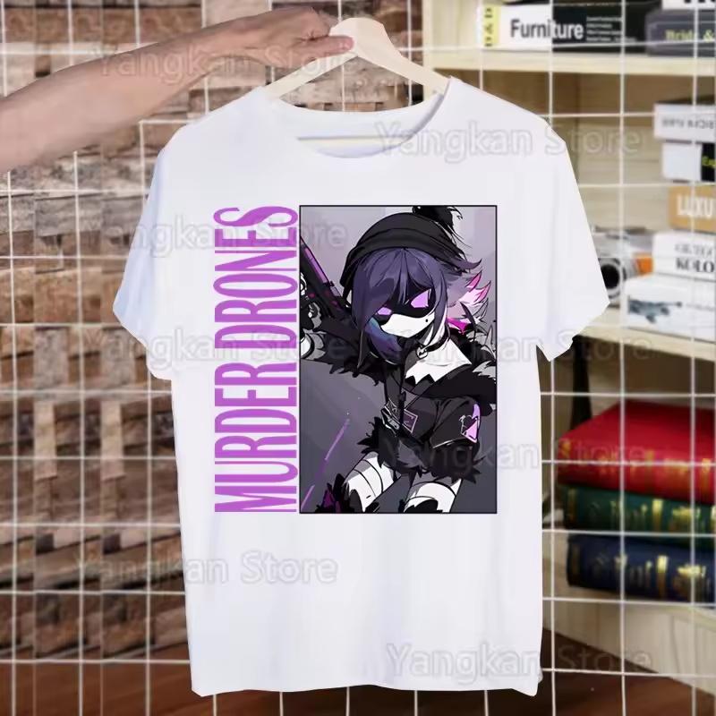 Murder Drones T Shirt Men Shirts Quality Summer Top Tshirts Short Sleeves Tees T-Shirt Fashion Women Tops