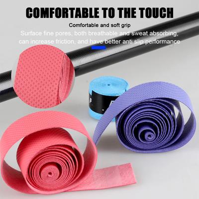 Badminton Racket Hand Adhesive Sweat Band, Anti Slip Fishing Rod Sweat Band, Tennis Racket Sweat Band