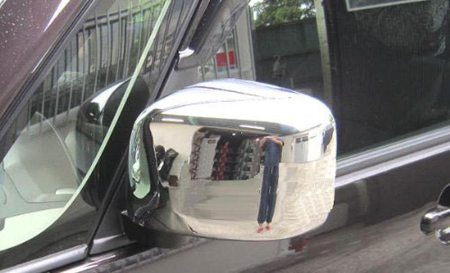 BRIGHTZ Chrome Door Mirror Type for Spacia Covers, A, MK32S/MK42S (MIR-SID-153) (Product Code 11975)