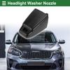 Motoforti Headlight Washer Nozzle, Headlamp Washer Jet Sprayer for Toyota Land Cruiser 1998-2007, Plastic, Black, No. 8504460060