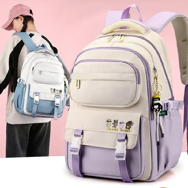 Large Capacity Backpack for Girl Boy Student School Backpack Teenager School Bag