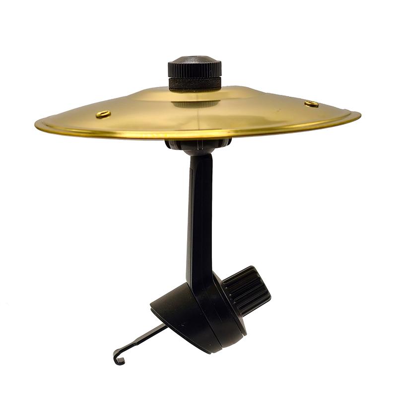 Bil Crash Cymbal Bil Tromme Cymbal Luftventil Enkel Klips-På Mini Cymbal For Musikkelskere Passer For Alle Typer Kjøretøy