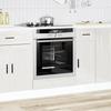 VidaXL Oven Cabinet Porto Glossy White Engineered Wood 853999
