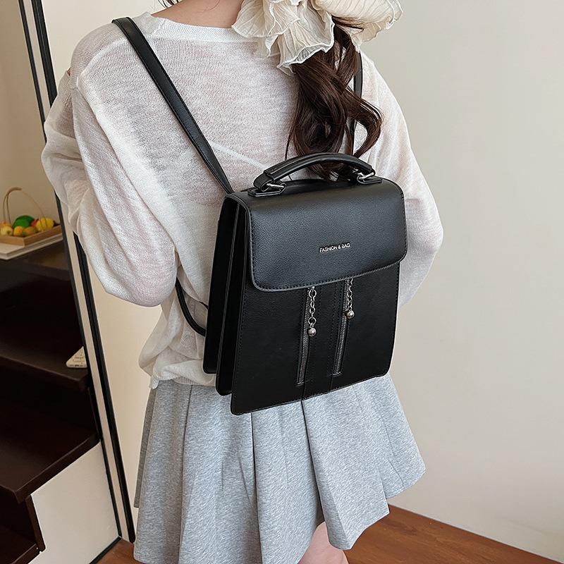 Nowy Wszechstronny Plecak Duża Pojemność Miękka Skóra Torba Szkolna Studencka Outdoor Podróż Plecak na Ramię Torba Damska