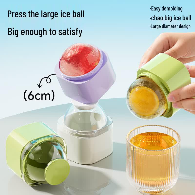 Press Large Round Ice Ball Mold