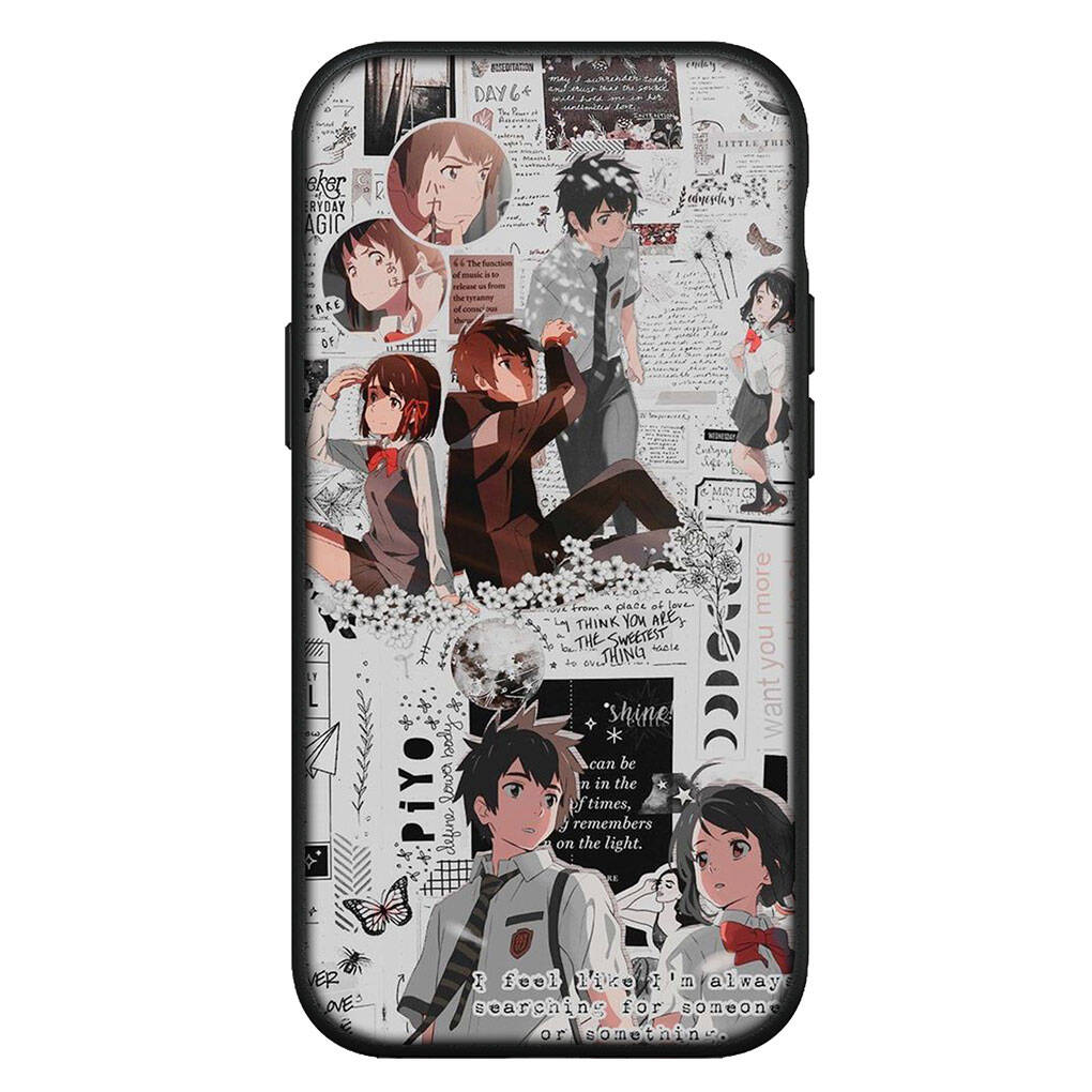Cover for iPhone 17 16 15 Xiaomi Poco Redmi Note 14 13 12 11 Pro Max X 9 16e Samsung Galaxy S25 S24 S23 A4 14C OPPO Huawei Your Name Phone Case