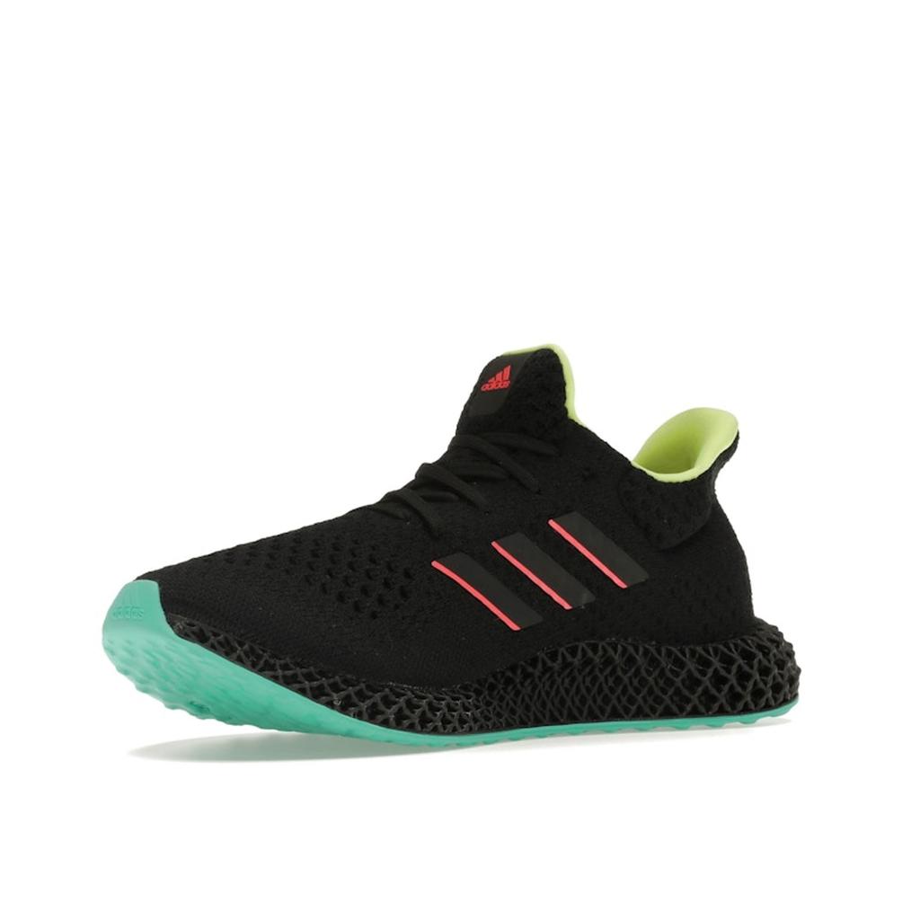 Adidas Futurecraft 4D Black Carbon Turbo Unisex Sneakers Core-Black GZ8626