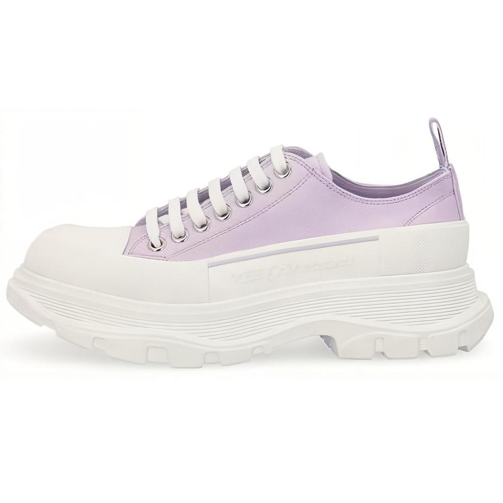 Alexander Mcqueen Tread Slick Sneakers 'Lilac White' Women's 697072W4T315401