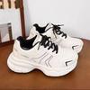 Super fire dad shoes women's 2025 new popular spring and autumn women's shoes versatile thick-soled heightening casual sports shoes
