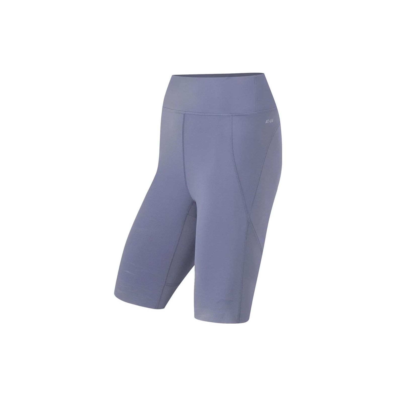 

Li Ning Fitness Series однотонные обтягивающие спортивные шорты женские шорты темно-серые фиолетовые AUST040-4 XS