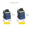Oxford Cloth Electrician Tool Bag Multifunctional Shoulder Toolkit Large Capacity Tool Backpack Appliance Repair Tool Bag
