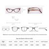 Read Magnification Cat Eye Frame Vision Care Presbyopia Glasses Hyperopia Eyewear Women Reading Glasses Computer Eyeglasses